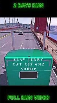 GOLDEN JAKE BRAKE🔥 BEST ATS ENGINE SOUND