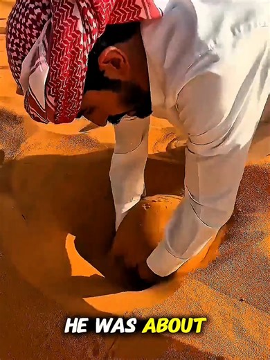 Man Discovers Unique Creature in Desert