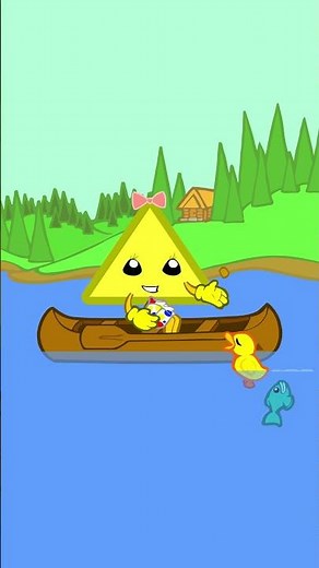 Meet the Shapes "Triangle" | Preschool Prep Company #shorts