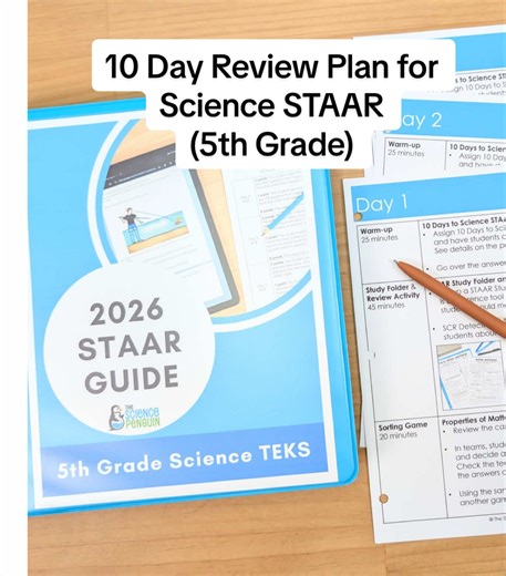 What would I do with 10 days until Science STAAR? I’ll let you know in my free guide!