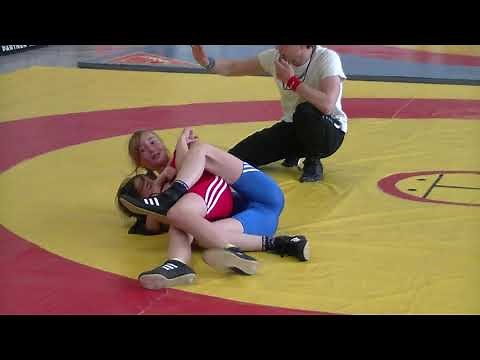 Wrestling Ringen Pokalturnier Werdau, weibliche female Schüler und Jugend, 34 kg, Freistil