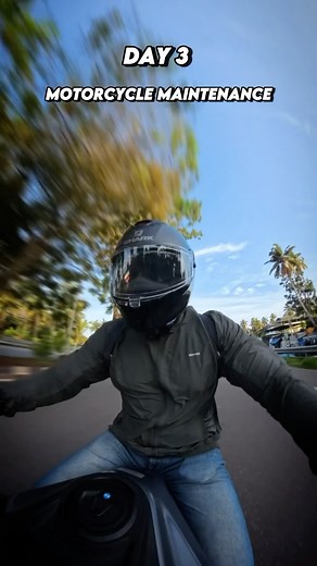 296K views · 2.3K reactions | Day 3: Motorcycle Maintenance | What to do if motorcycle engine oil level is low or high? DIY #motorcycle #motorcyclemaintenance #biketips #engineoil #klrider #bikersofkerala #engineoilchange | KLRider | Facebook
