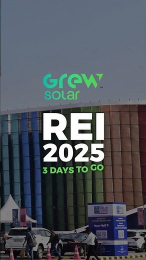 GREW Solar at REI 2025 | Powering India’s Clean Energy Future