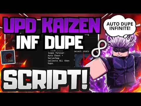 [NEW] ROBLOX KAIZEN SCRIPT - FARM BOSS| DUPE ITENS | FARM CHEST LEGENDARY & MORE (MOBILE/PC)