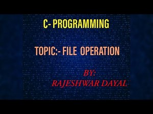 File Operations