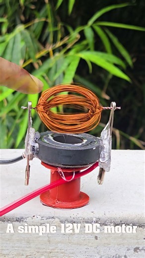 How to Make a Simple 2-Coil DC Motor at Home