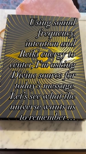 Daily Message from the Universe: “Honor yourself and do what is best for both of you.” The day after Thanksgiving. Kinda has its own vibe. For some it seems everyone’s energy is weird, half of us are overstimulated, the other half are emotionally hungover, and is anyone as okay as they seem to be? Today’s message is great because this is exactly the moment when honoring ourselves actually matters. We don’t have to overextend, over-explain, or over-function just because we love someone. We can ch
