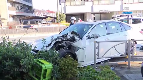 One killed and driver arrested after car hits several people in Tokyo, local media report