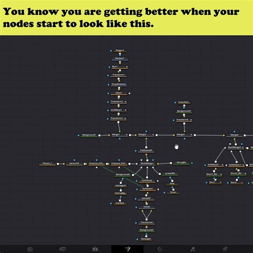 I am getting better at Fusion Tab. #davinciresolve #motiongraphics