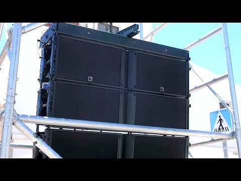 L-ACOUSTICS K2 LINE ARRAY - THREE-WAY ACTIVE QUAD-AMPLIFIED AND FOUR-CHANNEL LA8 CONTROLLER