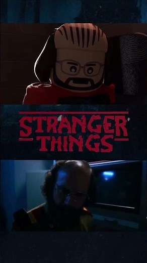 LEGO Stranger Things - Never Ending Story #lego #animation #strangerthings