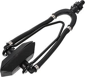 Boat Motor Flusher Engine Ear Muffs Outboard Garden Hose ConnectionHose Adapter Boat Muffs Outboard Engine Flush Marine Use Kit Boat Accessories (Circular, Black, Single Tube)