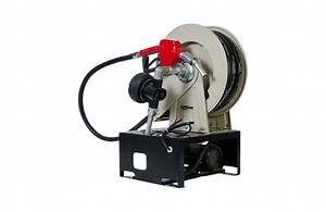 [Hot Item] Heavy-Duty Rotating Base Hose Reel System with LED Meter