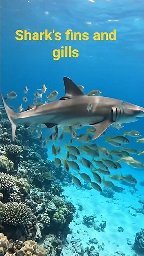 “Shark Superpowers: Fins & Gills in Action!” #shorts