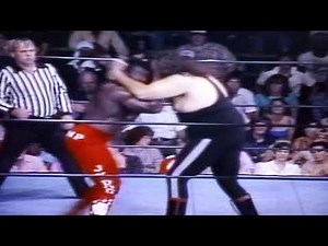 Jyd The Big Thump vs one man gang mid south wrestling 1982