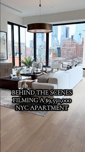 $9,550,000 NYC PENTHOUSE BTS #nyc #nycapartmenttour #nycrealestate #luxuryrealtors #realestate