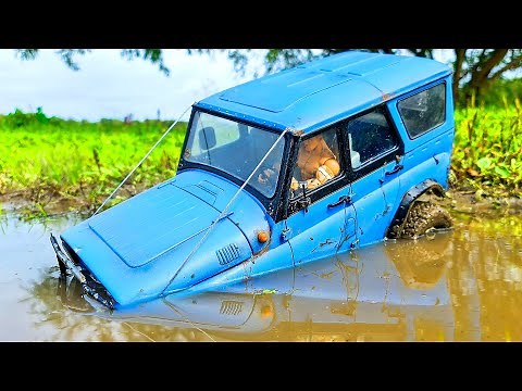 RC Car OFF Road Adventures: UAZ Hunter 4x4 on remote control