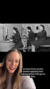 1.2M views · 43K reactions | H*tler hated women wearing red lipstick (or any kind of makeup). #history #historyfacts #wwii #secondworldwar #historywithamy #fashionhistory #redlipstick | History with Amy | Facebook