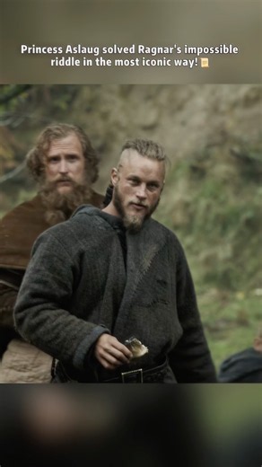 Vikings (2013) - Princess Aslaug solved Ragnar's impossible riddle in the most iconic way!🐺