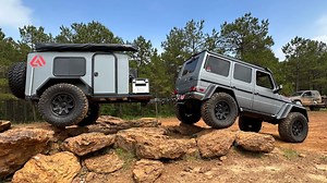 Runaway Campers Overland Trailer Gets Portal Axles (Kinda)