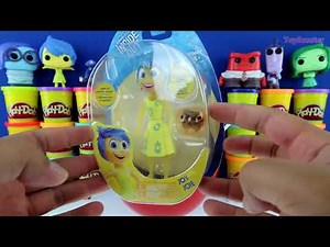 GIANT BING BONG Surprise Egg Play Doh - Disney Pixar Inside Out Toys Minecraft Shopkins