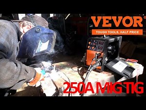 Esittely - VEVOR 250A Mig Tig ja Puikkohitsauskone