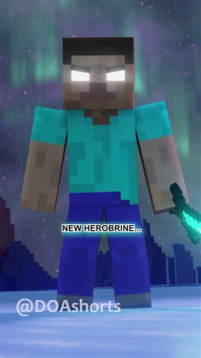 Old VS New Herobrine! #minecraft #minecraftanimation