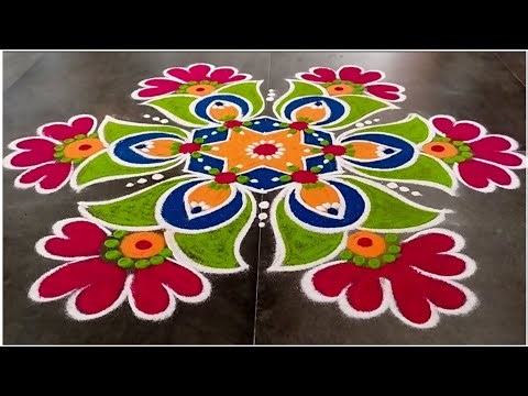 Chaitra Navratri Rangoli 2026 | Ram Navami Special Muggulu | Panguni Uthiram Kolam Simple Designs