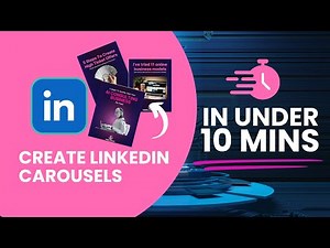 Create LinkedIn Carousels Fast That Attract Buyers Using ChatGPT. Here's How!