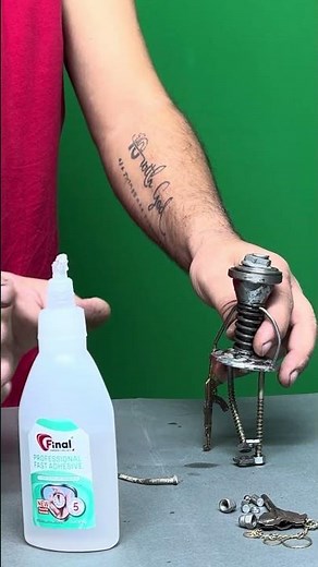 Scrap Metal Art | Making a Man from Bolts