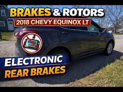 2018 Chevrolet Equinox LT Brakes & Rotors (No Scan Tool)