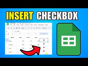 How To Insert A Checkbox In Google Sheets (2026) (Best Method)
