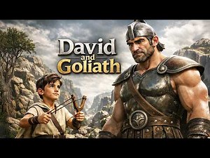 Animated Bible Story of David & Goliath: The Boy Who Defeated a Giant & How One Stone Changed Lives