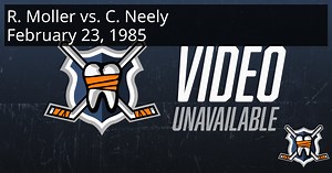 Randy Moller vs. Cam Neely, February 23, 1985 - Quebec Nordiques vs. Vancouver Canucks | HockeyFights