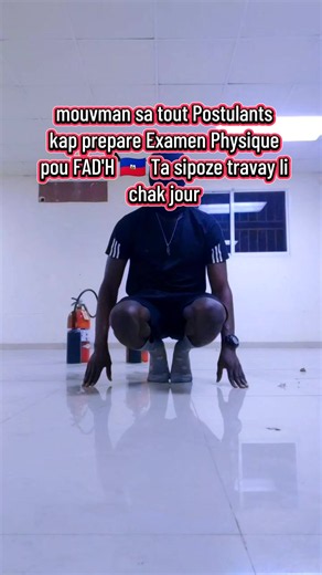 Egzèsis fizik pou prepare Examen FAD'H: woutin chak jou