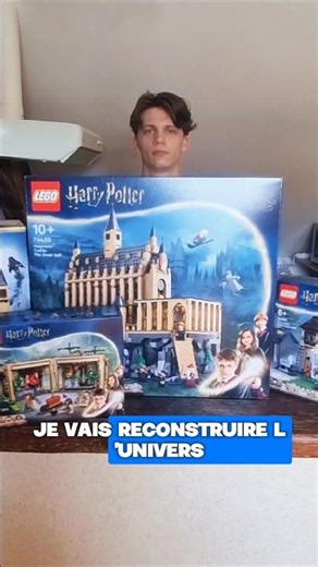 I bought all these LEGOs to recreate Harry Potter in XXL! ✨️. #lego #harrypotter #potterhead