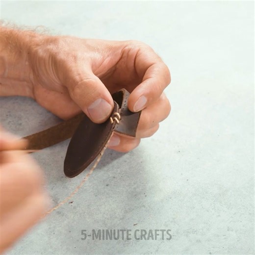 88K views · 244 reactions | Crafting from leather ✂ | 5-Minute Crafts | Facebook
