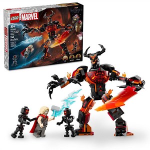 LEGO Marvel Thor vs. Surtur Construction Figure, Buildable Marvel Action Figure with Thor Minifigure, 76289 - Walmart.ca
