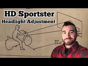 1994-2003 Sportster Headlight Adjustment and Alignment