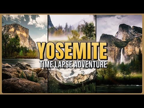 YOSEMITE - Cinematic Time Lapse Adventure (4K)