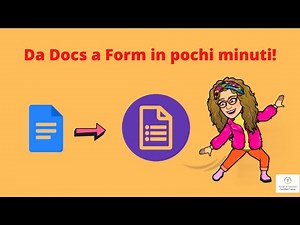 Da Google Docs a Moduli in pochi minuti