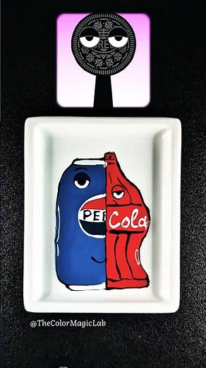 Sprunki OC Duet: Pepsi & Coca-cola 🙌 #sprunki #pepsi #cocacola #colormixing