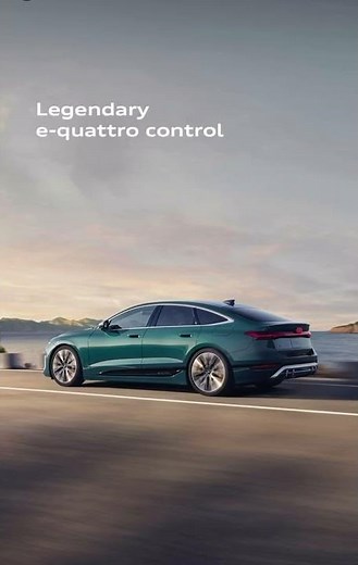 All new S6 eTron fully electric up to 700 km range