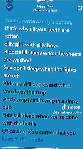 Sippy Cup - Melanie Martinez || plz put requests in comments! || #fyp #foryou #spedupsong #sippycup #melaniemartinez