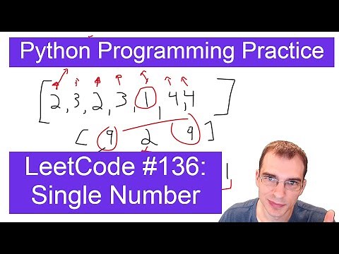 Python Programming Practice: LeetCode #136 -- Single Number
