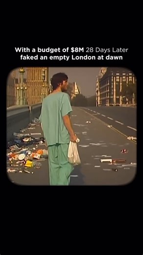 FilmUp on Instagram: "‘Ever wondered how 28 Days Later made London look like a zombie apocalypse wasteland on practically no budget? Here’s the genius behind it: They filmed at the crack of dawn – sometimes capturing just minutes of footage per location – and used traffic coordinators plus very polite PAs to gently stop confused pedestrians from accidentally photobombing their post-apocalyptic scenes 😅 No massive street closures, no CGI magic, no Hollywood budget. Just Danny Boyle’s team rollin