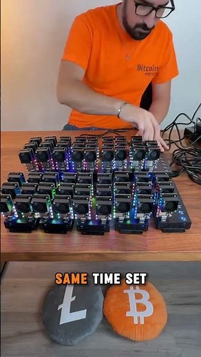 I set up 60 USB Bitcoin miners!
