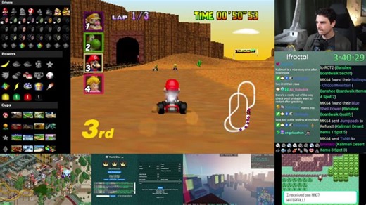 An Unusual 5 Game Randomizer (Emerald, MK64, RCT2, Yacht Dice, Refunct) !archipelago