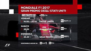 Inizia un grande weekend di sport #Rai 🙌🏼 Alle 16:55 su RaiSport le prove libere del #GPUsa 🏁🏎 Seguitele anche in live streaming su #RaiPlay 👉🏼 bit.ly/diretta_RaiSportHD | RaiPlay