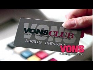 2001 Vons Supermarket TV Commercial